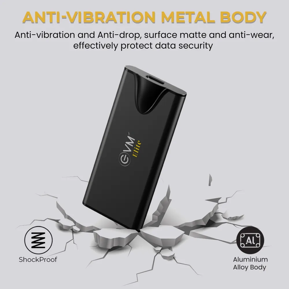 EVM External SSD Elite 1 TB EnSave Pro Type-C view 5